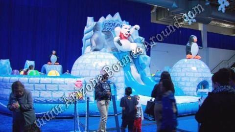 Winter themed Inflatable Obstacle Course Rentals in Phoenix Arizona